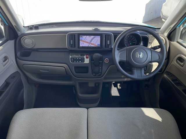 ホンダ Ｎ ＯＮＥ G 長野県 2012(平24)年 12.2万km イノセントブルーメタリック 純正メモリナビTV/社外14インチアルミ/プッシュスタート/スマートキー/ホイール付き冬タイヤ積込/保証書・取説