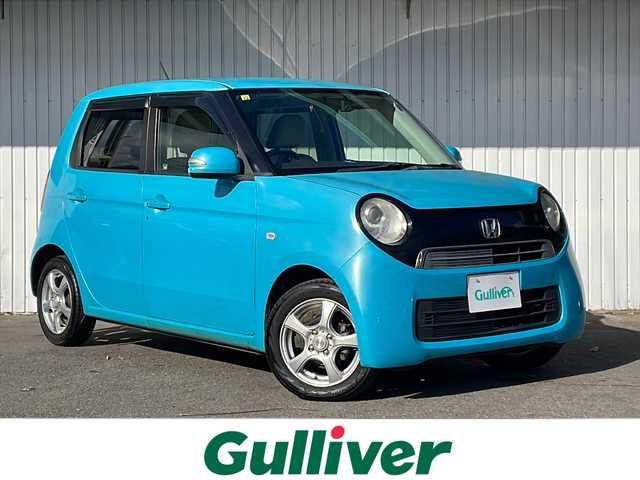 ホンダ Ｎ ＯＮＥ G 長野県 2012(平24)年 12.2万km イノセントブルーメタリック 純正メモリナビTV/社外14インチアルミ/プッシュスタート/スマートキー/ホイール付き冬タイヤ積込/保証書・取説