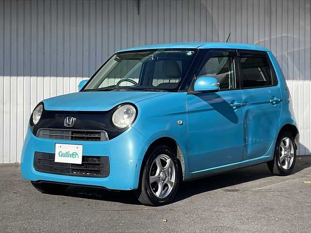 ホンダ Ｎ ＯＮＥ G 長野県 2012(平24)年 12.2万km イノセントブルーメタリック 純正メモリナビTV/社外14インチアルミ/プッシュスタート/スマートキー/ホイール付き冬タイヤ積込/保証書・取説