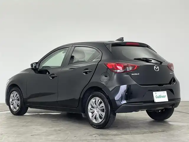 マツダ マツダ２ 15S スマートエディション 群馬県 2021(令3)年 3.1万km ジェットブラックマイカ 純正ナビ　全方位カメラ　衝突軽減システム　アイドリングストップ　レーンアシスト　横滑り防止　障害物センサー　ステアリングスイッチ　スマートキー　プッシュスタート　ドライブレコーダー　禁煙車