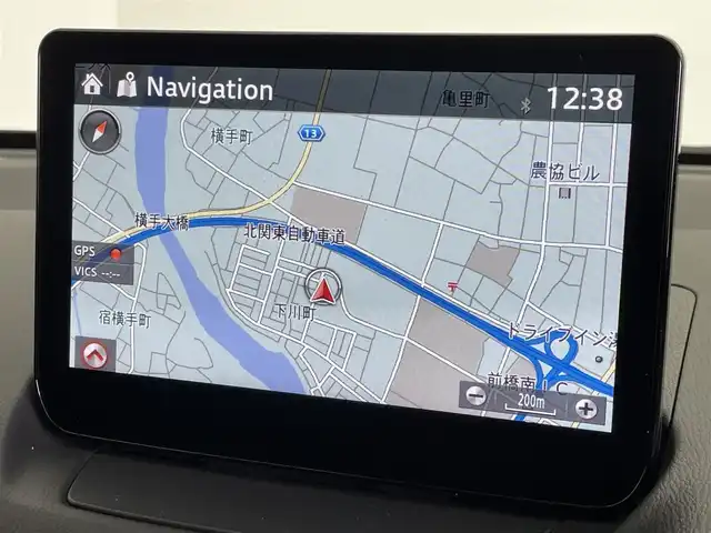 マツダ マツダ２ 15S スマートエディション 群馬県 2021(令3)年 3.1万km ジェットブラックマイカ 純正ナビ　全方位カメラ　衝突軽減システム　アイドリングストップ　レーンアシスト　横滑り防止　障害物センサー　ステアリングスイッチ　スマートキー　プッシュスタート　ドライブレコーダー　禁煙車