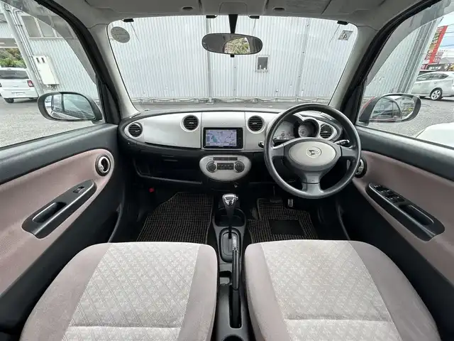 ダイハツ ミラ ジーノ X－LTD 静岡県 2005(平17)年 8.7万km ルージュレッドクリスタルメタリック 社外ナビ（BT/CD/DVD/フルセグTV）/ドアバイザー/純正フロアマット