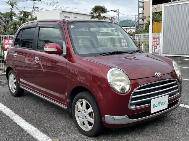 ダイハツ ミラ ジーノ X－LTD 静岡県 2005(平17)年 8.7万km ルージュレッドクリスタルメタリック 社外ナビ（BT/CD/DVD/フルセグTV）/ドアバイザー/純正フロアマット