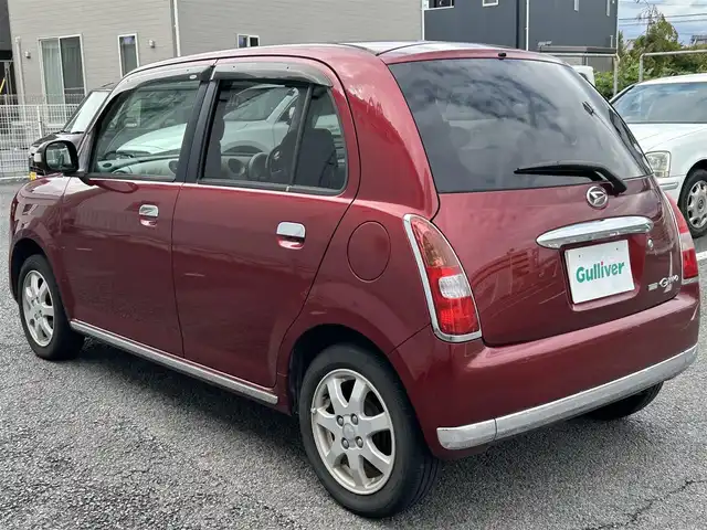 ダイハツ ミラ ジーノ X－LTD 静岡県 2005(平17)年 8.7万km ルージュレッドクリスタルメタリック 社外ナビ（BT/CD/DVD/フルセグTV）/ドアバイザー/純正フロアマット