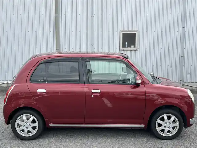 ダイハツ ミラ ジーノ X－LTD 静岡県 2005(平17)年 8.7万km ルージュレッドクリスタルメタリック 社外ナビ（BT/CD/DVD/フルセグTV）/ドアバイザー/純正フロアマット
