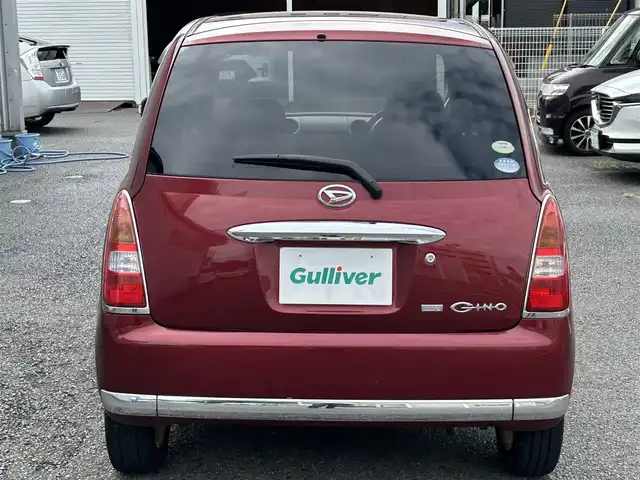 ダイハツ ミラ ジーノ X－LTD 静岡県 2005(平17)年 8.7万km ルージュレッドクリスタルメタリック 社外ナビ（BT/CD/DVD/フルセグTV）/ドアバイザー/純正フロアマット