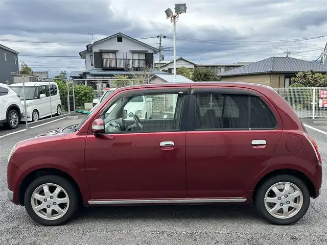 ダイハツ ミラ ジーノ X－LTD 静岡県 2005(平17)年 8.7万km ルージュレッドクリスタルメタリック 社外ナビ（BT/CD/DVD/フルセグTV）/ドアバイザー/純正フロアマット