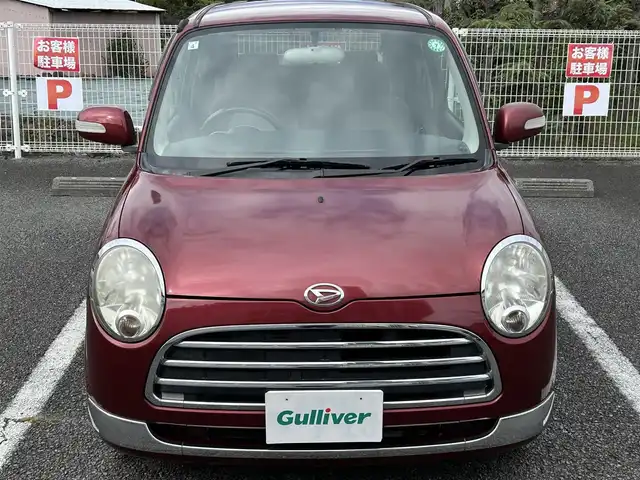 ダイハツ ミラ ジーノ X－LTD 静岡県 2005(平17)年 8.7万km ルージュレッドクリスタルメタリック 社外ナビ（BT/CD/DVD/フルセグTV）/ドアバイザー/純正フロアマット