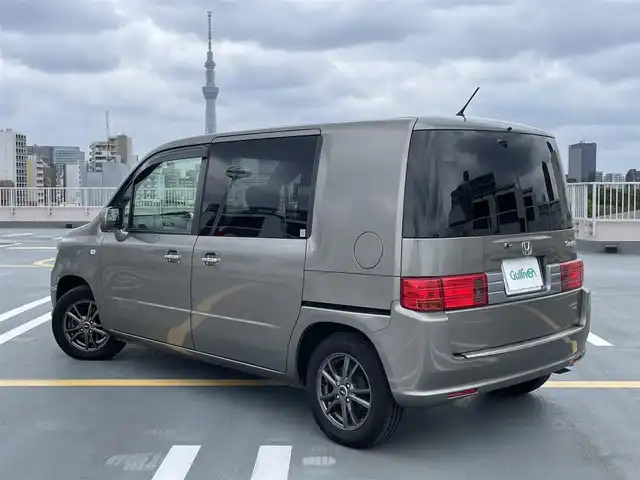 ホンダ モビリオ スパイク W HDDナビHIDエディション 東京都 2008(平20)年 4.6万km ギャラクシーグレーメタリック 左側パワースライド/純正HDDナビ（AM/FM)/バックカメラ/社外14インチアルミ/ETC/取扱説明書