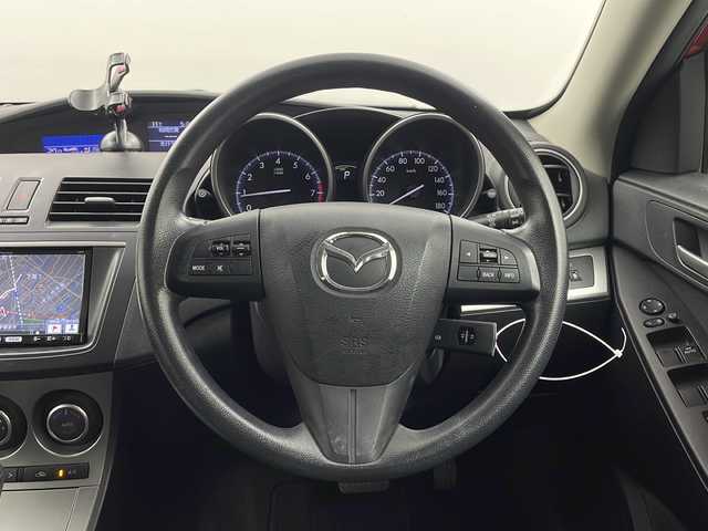 マツダ アクセラ スポーツ 15C 栃木県 2013(平25)年 8.9万km ベロシティレッド 純正ナビ/（TV/DVD/BT/FM/AM）/MTモード付AT/ETC/キーレス/ステアリングスイッチ/オートライト/オートエアコン/純正フロアマット