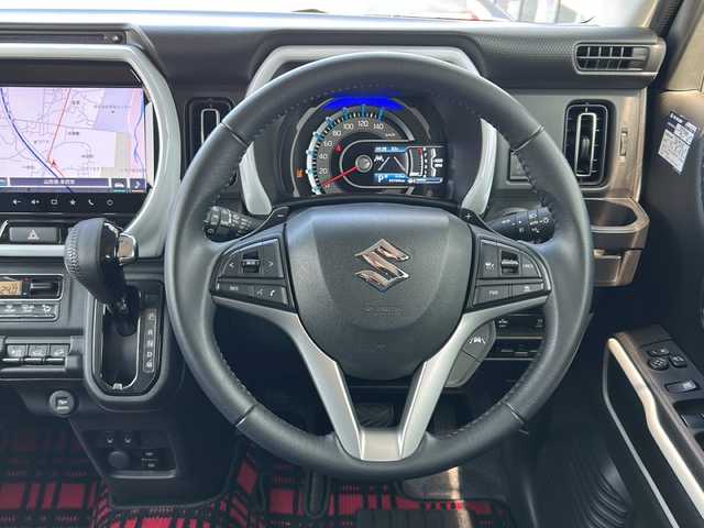 スズキ ハスラー HYBRID X ターボ 山形県 2022(令4)年 3.6万km フェニックスレッドパール/ガンメタリック2トーンルーフ ワンオーナー/4WD/デュアルカメラブレーキサポート/アダプティブクルーズコントロール/横滑り防止装置/レーンキープアシスト/全方位カメラ/コーナーセンサー/ドライブレコーダー/純正ナビ/（Bluetooth/AM/FM/CD/DVD)/テレビキャンセラー/DN席シートヒーター/ETC/社外フロアマット/スマートキー×２/保証書/取扱説明書/記録簿/純正アルミホイール/社外冬タイヤ積込み/（165/60/R15)4mm
