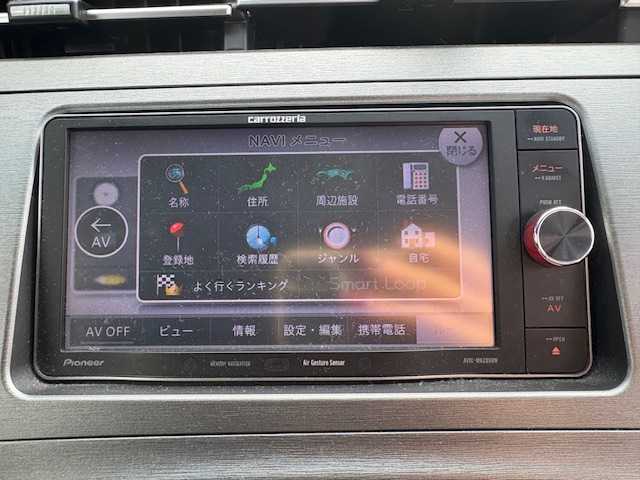 トヨタ プリウス S ツーリングセレクション 大阪府 2014(平26)年 11.9万km ホワイトパールクリスタルシャイン 社外ナビ(BT/CD/DVD/SD/フルセグ)/横滑り防止装置/盗難防止装置/オートライト/純正アルミホイール/純正フロアマット/ETC/プッシュスタートボタン/スペアキー×1/HIDヘッドライト