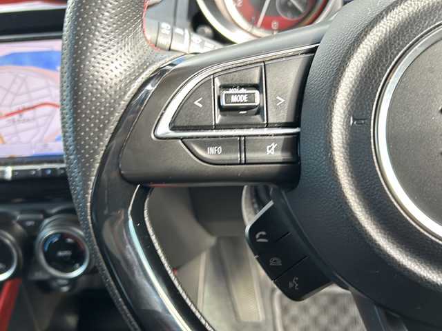 スズキ スイフト スポーツ セーフティPKG 愛知県 2019(平31)年 4.4万km チャンピオンイエロー 禁煙車/Carrozzeria社外ナビ/　AM/FM/HDMI/DISC/BT/USB/フルセグTV/HKSマフラー/純正フルエアロ/前後ドライブレコーダー/バック・全方位カメラ/レーンキープアシスト/追従機能付きクルーズコントロール/衝突被害軽減システム/横滑り防止装置/USB入力端子/ETC/オートライト/HIDヘッドライト/フォグランプ/純正フロアマット/純正17インチAW/純正ドアバイザー/W＋サイドエアバッグ/保証書/取説