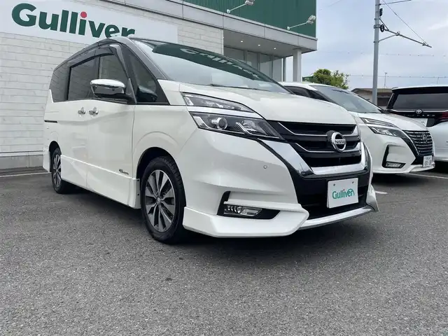 日産 セレナ ハイウェイスター Vセレクション 神奈川県 2018(平30)年 6.6万km ブリリアントホワイトパール 2トーン