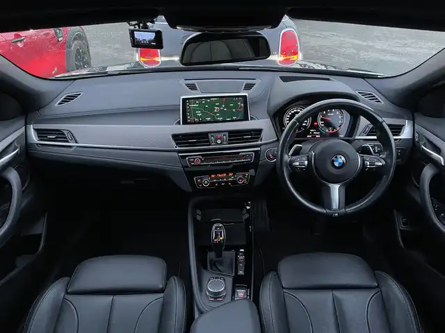 ＢＭＷ Ｘ２ xDrive20i MスポーツX 山梨県 2018(平30)年 4万km サファイアブラックP インテリジェントセーフティ/ACC/純正HDDナビ/Bluetooth/バックカメラ/HUD/LEDヘッドライト/パワーバックドア/コンフォートアクセス/パドルシフト/純正20インチAW/ETC2.0