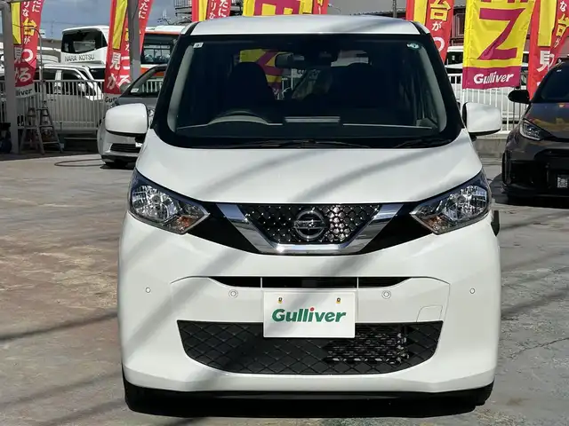 日産 デイズ X 京都府 2019(令1)年 2.2万km ホワイトパール  ワンオーナー/ 純正メモリナビ/　・フルセグTV/　・BTオーディオ/　・CD再生/　・バックカメラ/ エマージェンシーブレーキ/ 車線逸脱警報装置/ ソナーF/R/ ETC/ 純正フロアマット/ 電動格納ミラー/ ステアリグリモコン/ ドライブレコーダー