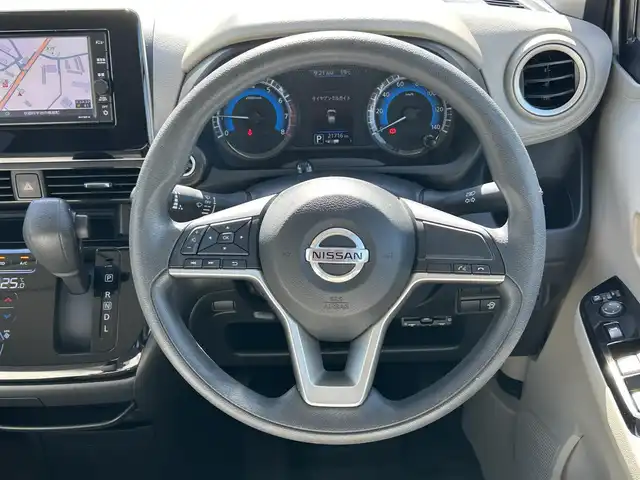 日産 デイズ X 京都府 2019(令1)年 2.2万km ホワイトパール  ワンオーナー/ 純正メモリナビ/　・フルセグTV/　・BTオーディオ/　・CD再生/　・バックカメラ/ エマージェンシーブレーキ/ 車線逸脱警報装置/ ソナーF/R/ ETC/ 純正フロアマット/ 電動格納ミラー/ ステアリグリモコン/ ドライブレコーダー