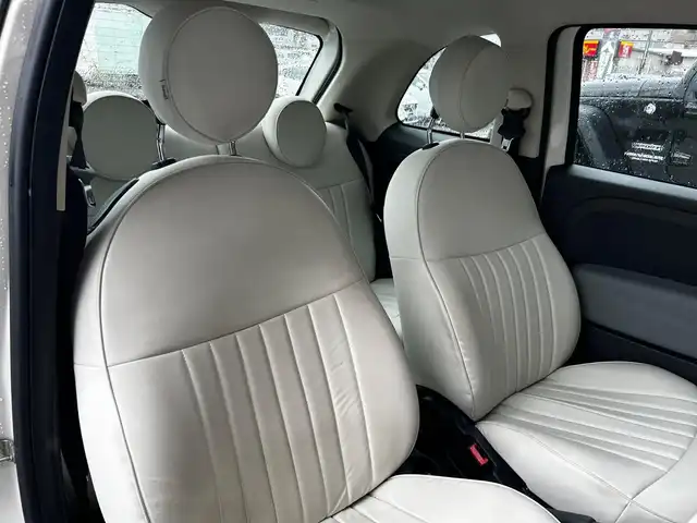 フィアット ５００ スーパーポップ コッチネッラ 富山県 2017(平29)年 7.2万km ボサノバホワイト 社外SDナビ/AM/FMラジオ/フルセグTV/DVD再生/アイドリングストップ/セミオートマ/マニュアルAC/ETC/本革巻きステアリング/ダブル＆サイドエアバッグ/盗難防止装置/火災防止装置