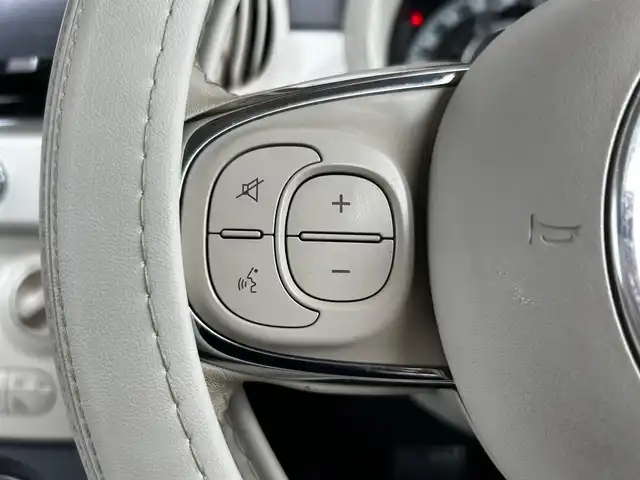 フィアット ５００ スーパーポップ コッチネッラ 富山県 2017(平29)年 7.2万km ボサノバホワイト 社外SDナビ/AM/FMラジオ/フルセグTV/DVD再生/アイドリングストップ/セミオートマ/マニュアルAC/ETC/本革巻きステアリング/ダブル＆サイドエアバッグ/盗難防止装置/火災防止装置