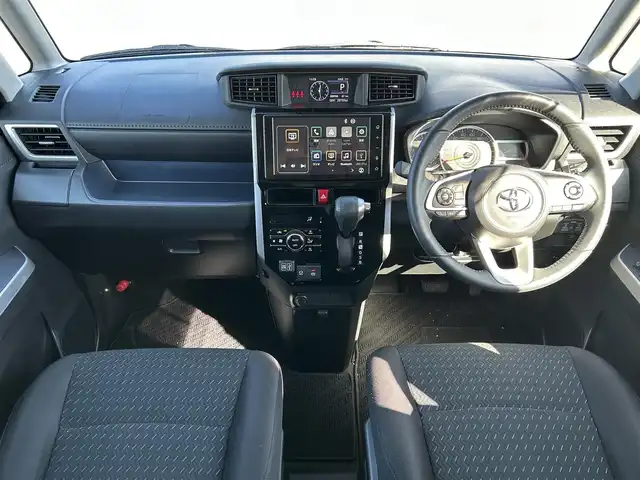 トヨタ ルーミー カスタムG 鹿児島県 2023(令5)年 2.9万km パールホワイトⅢ ワンオーナー/社外ディスプレイオーディオ/　　BT/フルセグ/アラウンドビューモニター/両側パワスラ/レーダークルーズコントロール/LEDヘッドライト/純正14インチアルミホイール/アイドリングストップ/スマートキー/ビルトインETC