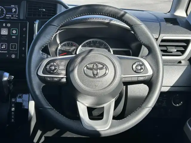 トヨタ ルーミー カスタムG 鹿児島県 2023(令5)年 2.9万km パールホワイトⅢ ワンオーナー/社外ディスプレイオーディオ/　　BT/フルセグ/アラウンドビューモニター/両側パワスラ/レーダークルーズコントロール/LEDヘッドライト/純正14インチアルミホイール/アイドリングストップ/スマートキー/ビルトインETC