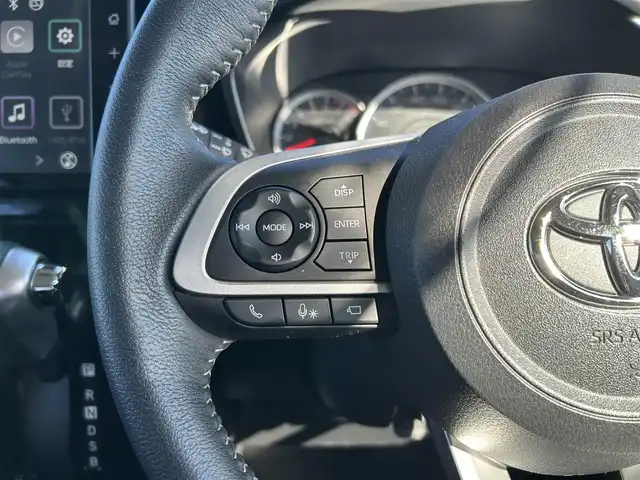 トヨタ ルーミー カスタムG 鹿児島県 2023(令5)年 2.9万km パールホワイトⅢ ワンオーナー/社外ディスプレイオーディオ/　　BT/フルセグ/アラウンドビューモニター/両側パワスラ/レーダークルーズコントロール/LEDヘッドライト/純正14インチアルミホイール/アイドリングストップ/スマートキー/ビルトインETC