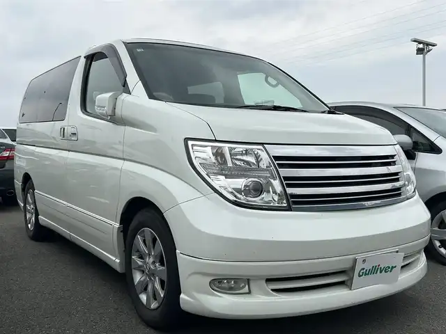 日産 エルグランド XL 兵庫県 2006(平18)年 11.6万km ホワイトパール 純正8型ナビ/バックカメラ/WAC/スペアキー