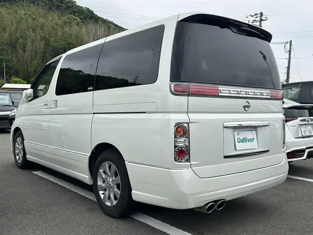 日産 エルグランド XL 兵庫県 2006(平18)年 11.6万km ホワイトパール 純正8型ナビ/バックカメラ/WAC/スペアキー