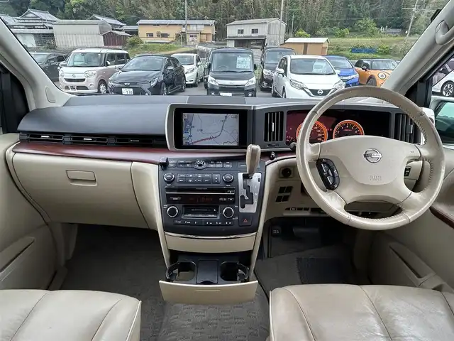 日産 エルグランド XL 兵庫県 2006(平18)年 11.6万km ホワイトパール 純正8型ナビ/バックカメラ/WAC/スペアキー