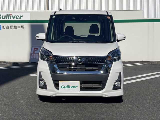 日産 デイズ ルークス HWS X Vセレクション 宮城県 2018(平30)年 3万km ホワイトパール メモリナビ/フルセグテレビ/アラウンドビューモニター/プッシュスタート/両側パワースライドドア/ETC/ドライブレコーダー