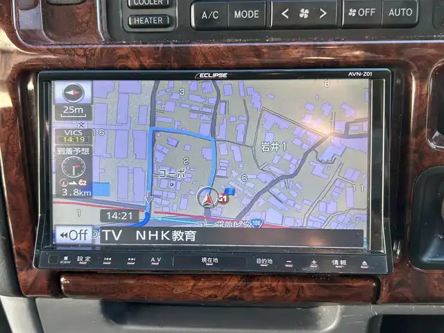 トヨタ グランビア G クルージングセレクション 岡山県 1998(平10)年 16.4万km ホワイトパールマイカ/ライトグレイッシュローズMP 登録時走行距離163982km/社外後席モニター/サンルーフ/社外SDナビ/(AM/FM/BT/TV/DISC)/バックカメラ/ETC/電動格納ミラー/リモコンキー/社外16インチアルミホイール/キセノンヘッドライト/パワーステアリング/パワーウィンドウ