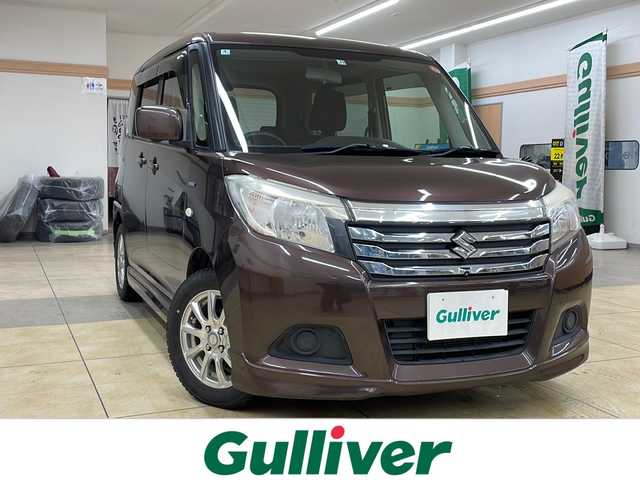 スズキ ソリオ HV MX Dカメラ ブレーキS 道央・札幌 2015(平27)年 11.6万km クラッシーブラウンM ・ワンオーナー/・純正ナビ/フルセグTV/CD/BT/・全方位カメラ/・左側パワースライドドア/・アイドリングストップ/・横滑り防止/・プッシュスタート/・スマートキー/・ドアバイザー/・電格ミラー/・夏タイヤ純正15インチAW積込