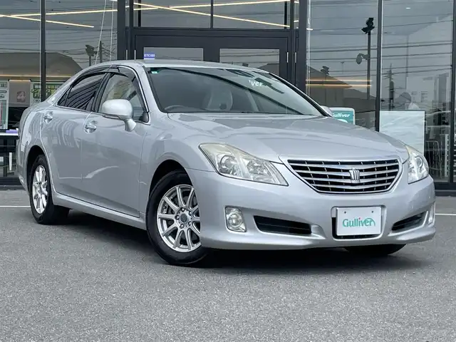 トヨタ クラウン ロイヤル ロイヤルサルーン ナビパッケージ 茨城県 2009(平21)年 14.5万km シルバーM 純正ナビ/【AM・FM・CD・DVD・MD・HDD・AUX・TV】/パワーシート/Bカメラ/ETC/クルコン/MTモード付AT/ステリモ/オートライト/Ｆフォグ