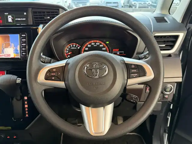 トヨタ ルーミー G コージーエディション 兵庫県 2019(平31)年 4万km ブライトシルバーM ワンオーナー/社外14インチアルミ/純正ナビ　7インチNSCN-W68/（CD/BT/SD）/フルセグTV/バックカメラ/ETC/両側パワースライドドア/衝突軽減ブレーキ/クルーズコントロール/前後コーナーセンサー/HIDヘッドライト/オートライト/オートハイビーム/スマートキー/電動格納ミラー/純正フロアマット/純正ドアバイザー/取扱説明書・保証書