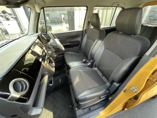 スズキ ハスラー Jスタイル Ⅱ 滋賀県 2016(平28)年 6.2万km アクティブイエロー/ブラック2トーンルーフ ナビ/CD/DVD/Bluetooth/フルセグTV/ハーフレザーシート/シートヒーター/衝突軽減ブレーキ/バックカメラ/ETC/プッシュスタート/スマートキー/フロアマット/純正アルミホイール/オートライト