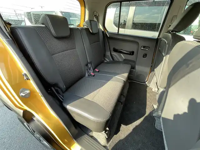 スズキ ハスラー Jスタイル Ⅱ 滋賀県 2016(平28)年 6.2万km アクティブイエロー/ブラック2トーンルーフ ナビ/CD/DVD/Bluetooth/フルセグTV/ハーフレザーシート/シートヒーター/衝突軽減ブレーキ/バックカメラ/ETC/プッシュスタート/スマートキー/フロアマット/純正アルミホイール/オートライト