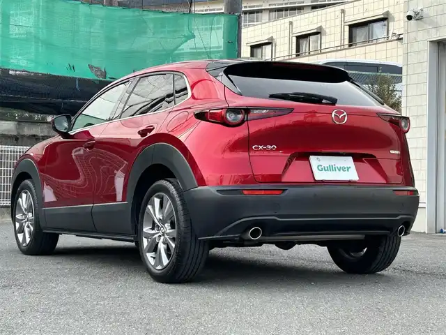 マツダ ＣＸ－３０ XD Lパッケージ 愛知県 2021(令3)年 2.2万km ソウルレッドクリスタルM ワンオーナー/純正メモリナビ/バックカメラ/Bluetooth/アイドリングストップ/ウィンカーミラー/クルーズコントロール/プッシュスタート/パワーバックドア/ETC/シートヒーター/パドルシフト/レザーステアリング