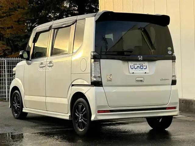 ホンダ Ｎ ＢＯＸ 2トーン カスタム G Aパッケージ 福島県 2014(平26)年 12.1万km プレミアムホワイトパール (株)IDOMが運営する【じしゃロン福島店】の自社ローン専用車両になります。こちらは現金またはオートローンご利用時の価格です。自社ローンご希望の方は別途その旨お申付け下さい/社外ナビ/フルセグTV/ドアバイザー/ステアリングリモコン/革巻きステアリング/オートライト/片側パワースライドドア/プッシュスタート