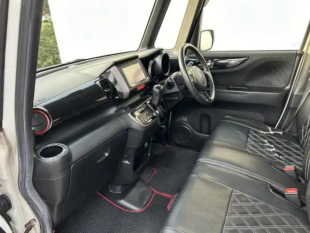 ホンダ Ｎ ＢＯＸ 2トーン カスタム G Aパッケージ 福島県 2014(平26)年 12.1万km プレミアムホワイトパール (株)IDOMが運営する【じしゃロン福島店】の自社ローン専用車両になります。こちらは現金またはオートローンご利用時の価格です。自社ローンご希望の方は別途その旨お申付け下さい/社外ナビ/フルセグTV/ドアバイザー/ステアリングリモコン/革巻きステアリング/オートライト/片側パワースライドドア/プッシュスタート