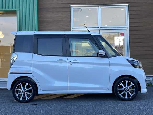 日産 デイズ ルークス ハイウェイスター Gターボ 岐阜県 2019(平31)年 2.3万km パール 禁煙車/純正ナビ/アラウンドビューモニター/両側パワースライドドア/エマージェンシーブレーキ/クルーズコントロール/オートライト/オートハイビーム/LEDヘッドライト/フォグランプ/フロアマット/ドアバイザー/サーキュレーター/インテリジェントキー/プッシュスタート/コーナーセンサー