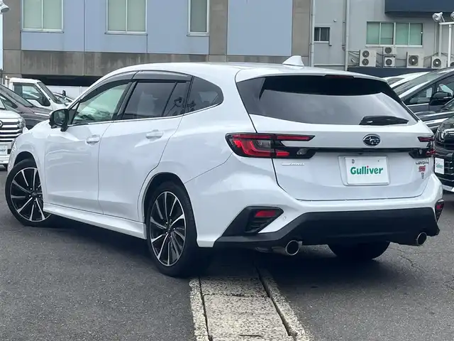 スバル レヴォーグ STIスポーツ EX ブラックインテリアセレ 島根県 2024(令6)年 1.2万km セラミックホワイト ワンオーナー/純正マルチナビ　/(フルセグＴＶ/Ｂｌｕｅｔｏｏｔｈ接続)　/全方位カメラ　/ビルトインＥＴＣ　/前席パワーシート/ヒーター/パドルシフト/パワーバックドア/電動パーキングブレーキ/リアコーナーセンサー　/全車速追従機能付クルーズコントロール　/衝突軽減ブレーキ/レーンアシスト　/横滑り防止装置/アイドリングストップ　/スマートキー/プッシュスタート/純正LEDヘッドライト/純正18インチアルミホイール/純正フロアマット