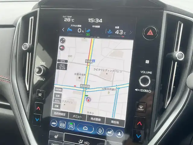 スバル レヴォーグ STIスポーツ EX ブラックインテリアセレ 島根県 2024(令6)年 1.2万km セラミックホワイト ワンオーナー/純正マルチナビ　/(フルセグＴＶ/Ｂｌｕｅｔｏｏｔｈ接続)　/全方位カメラ　/ビルトインＥＴＣ　/前席パワーシート/ヒーター/パドルシフト/パワーバックドア/電動パーキングブレーキ/リアコーナーセンサー　/全車速追従機能付クルーズコントロール　/衝突軽減ブレーキ/レーンアシスト　/横滑り防止装置/アイドリングストップ　/スマートキー/プッシュスタート/純正LEDヘッドライト/純正18インチアルミホイール/純正フロアマット