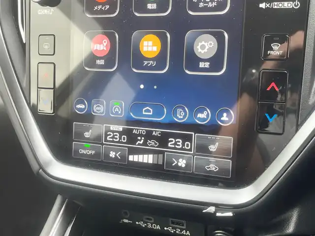 スバル レヴォーグ STIスポーツ EX ブラックインテリアセレ 島根県 2024(令6)年 1.2万km セラミックホワイト ワンオーナー/純正マルチナビ　/(フルセグＴＶ/Ｂｌｕｅｔｏｏｔｈ接続)　/全方位カメラ　/ビルトインＥＴＣ　/前席パワーシート/ヒーター/パドルシフト/パワーバックドア/電動パーキングブレーキ/リアコーナーセンサー　/全車速追従機能付クルーズコントロール　/衝突軽減ブレーキ/レーンアシスト　/横滑り防止装置/アイドリングストップ　/スマートキー/プッシュスタート/純正LEDヘッドライト/純正18インチアルミホイール/純正フロアマット
