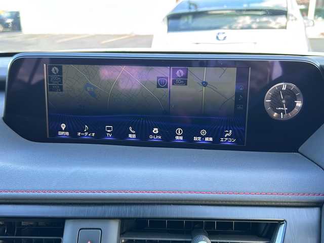 レクサス ＵＸ 250h Fスポーツ 香川県 2019(令1)年 4.1万km ホワイトノーヴァガラスフレーク サンルーフ/レザーシート/純正ナビ/ーフルセグTV/ー全方位カメラ/ーミュージックサーバー/ーCD/DVD再生/前後ドライブレコーダー/ビルトインETC/社外GPSレーダー/PCSプリクラッシュセーフティ/BSMブラインドスポットモニター/LTAレーントレーシングアシスト(操舵支援有)/RCTAリヤクロストラフィックアラート/ASCアクティブサウンドコントロール/クリアランスソナー/HUDヘッドアップディスプレイ/レーダークルーズコントロール/電動リアゲート/パワーシート/メモリーシート/シートヒーター/革巻きステアリング/ステアリングヒーター/ステアリングスイッチ/パドルシフト/ECO/NOMAL/SPORT/EV　MODE/保証書/取説あり/スペアキー2本あり