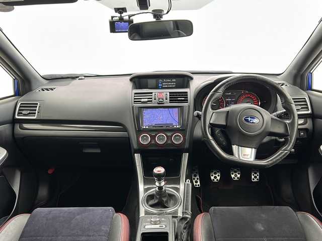 スバル ＷＲＸ ＳＴＩ STI 宮城県 2014(平26)年 10.9万km WRブルーパール ４ＷＤ　/IC付ターボ /リア/サイドエアロ /バックカメラ　/ナビ（ＣＤ／ＤＶＤ／ＢＴ／フルセグＴＶ）　/オートライト　/横滑り防止装置　/ＥＴＣ　/ハーフレザーシート /プッシュスタート /スマートキー /ドラレコ/社外アルミホイール