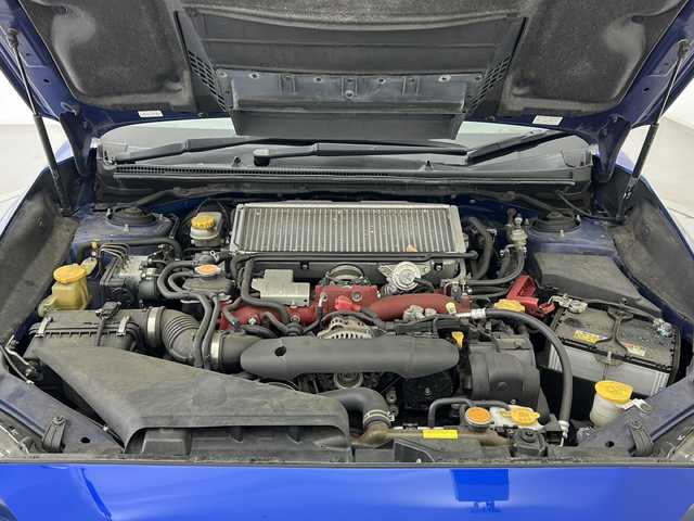 スバル ＷＲＸ ＳＴＩ STI 宮城県 2014(平26)年 10.9万km WRブルーパール ４ＷＤ　/IC付ターボ /リア/サイドエアロ /バックカメラ　/ナビ（ＣＤ／ＤＶＤ／ＢＴ／フルセグＴＶ）　/オートライト　/横滑り防止装置　/ＥＴＣ　/ハーフレザーシート /プッシュスタート /スマートキー /ドラレコ/社外アルミホイール