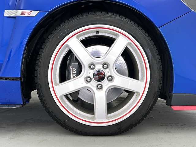 スバル ＷＲＸ ＳＴＩ STI 宮城県 2014(平26)年 10.9万km WRブルーパール ４ＷＤ　/IC付ターボ /リア/サイドエアロ /バックカメラ　/ナビ（ＣＤ／ＤＶＤ／ＢＴ／フルセグＴＶ）　/オートライト　/横滑り防止装置　/ＥＴＣ　/ハーフレザーシート /プッシュスタート /スマートキー /ドラレコ/社外アルミホイール