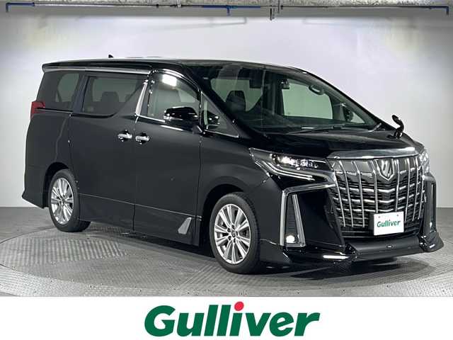 トヨタ アルファード S 沖縄県 2020(令2)年 1万km ブラック 純正ナビ(AM/FM/Bluetooth/交通情報/フルセグTV/TV)/両側パワースライドドア/TRDエアロ(フロント、サイド、リア)/8人乗り/バックカメラ/アダプティブクルーズコントロール/レーントレーシングアシスト/コーナーセンサ/衝突軽減/ロードサインアシスト/ETC/前後ドラレコ/オートホールド