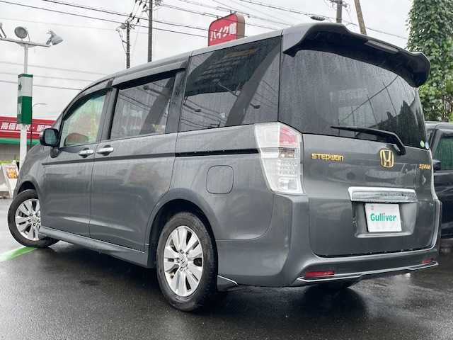 ホンダ ステップワゴン スパーダ Z HDDナビED 静岡県 2012(平24)年 11.9万km ポリッシュドメタルメタリック 純正HDDナビ/ワンセグ/バックカメラ/両側パワースライドドア/ETC/純正フロアマット/HID/オートライト