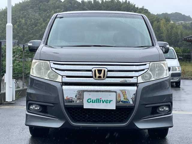 ホンダ ステップワゴン スパーダ Z HDDナビED 静岡県 2012(平24)年 11.9万km ポリッシュドメタルメタリック 純正HDDナビ/ワンセグ/バックカメラ/両側パワースライドドア/ETC/純正フロアマット/HID/オートライト